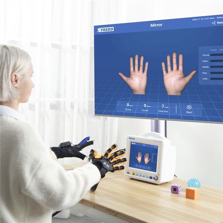 Robot rehabilitacyjny do ćwiczeń rąk Trening dłoni