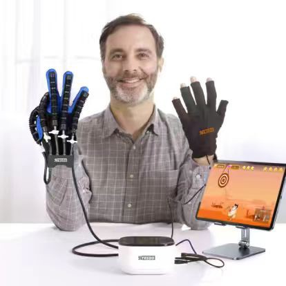 Rękawice robota rehabilitacyjnego